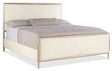 Westwood Queen Upholstered Metal Bed - Beige / Gold by Hooker Furniture - View 1