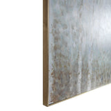 Cotton Woods Hand Painted Canvas - Light Blue / Light Brown by Uttermost - View 5