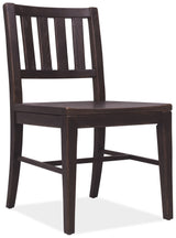 Driftwood Splatback Side Chair (Set of 2) Burnt Timber - Black by Hooker Furniture - View 1
