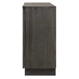 Shelby 2 Door Ebony Stained Cabinet - Black by Uttermost - View 5