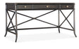 Retreat Pole Rattan Writing Desk - Black / Dark Brown by Hooker Furniture - View 1