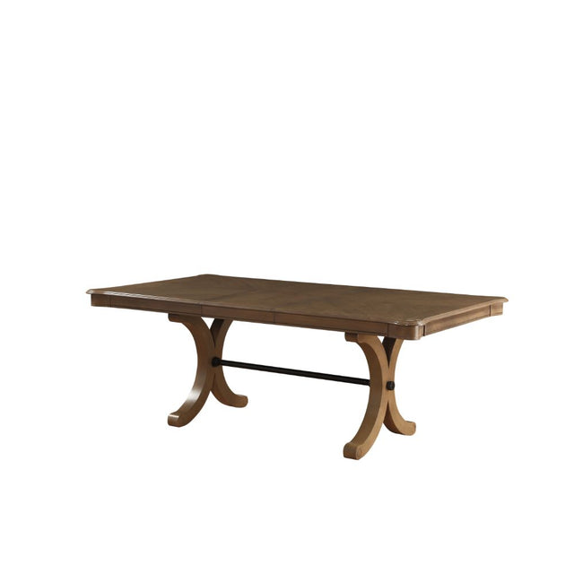 Acme - Harald Dining Table 71765 Gray Oak Finish