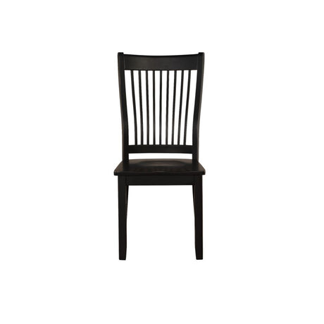 Acme - Renske Side Chair (Set-2) 71852 Black Finish