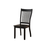 Acme - Renske Side Chair (Set-2) 71852 Black Finish