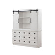 Acme - Renske Buffet & Hutch 71853 Antique White Finish
