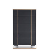 Nova Domus Cartier Modern Black & Rosegold Chest