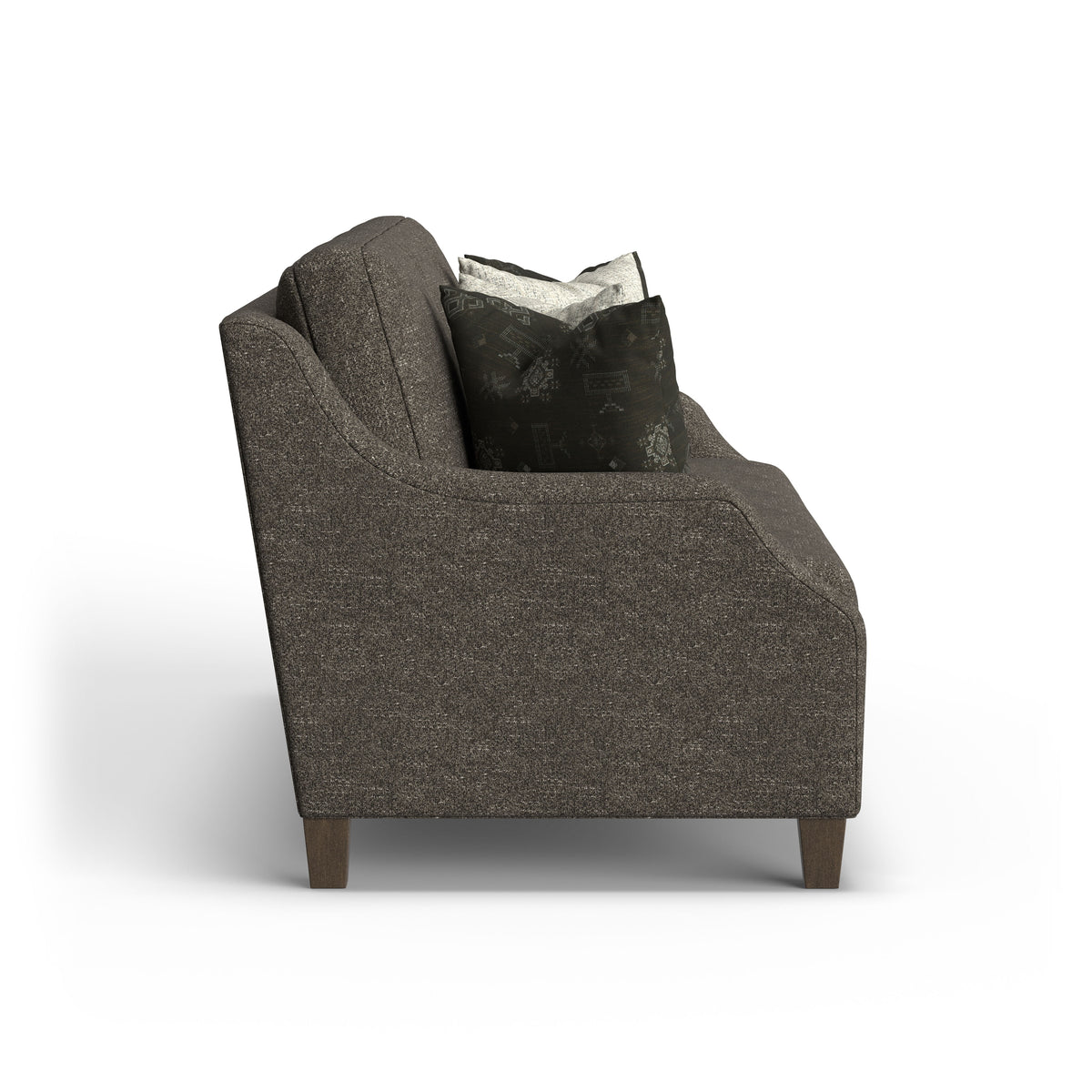 Gianna Fabric Bench Sofa With Nailhead Trim | Flexsteel
