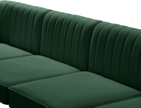 Alina - Modular Sectional - Green - Fabric - 604Green - S67 - Home Elegance USA - 2