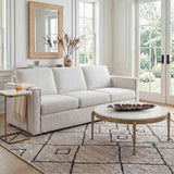 Tylan Round Marble Coffee Table Brass / White - Gold / White by Uttermost - View 2