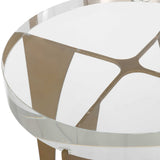Kolkata Accent Table Brass - Gold by Uttermost - View 6