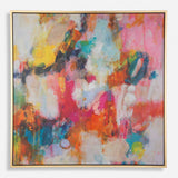 A Colorful Mindset Framed Abstract Art - Gold by Uttermost - View 2