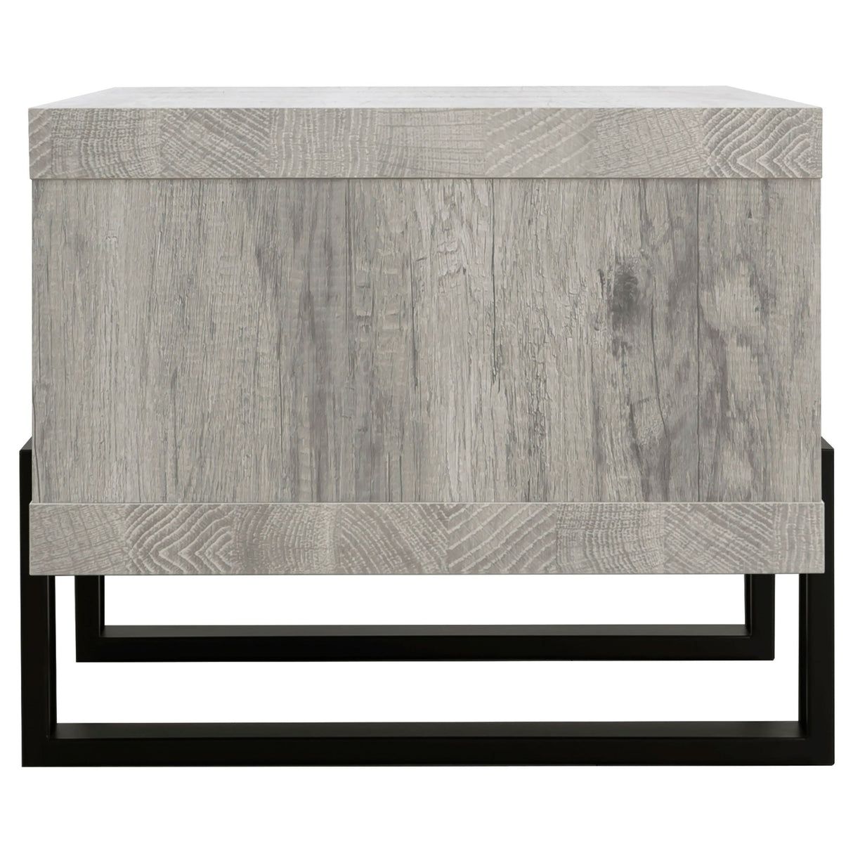 Dinard Coffee Table with Shelf Grey Driftwood | Coaster - 720878 - Home Elegance USA - 5