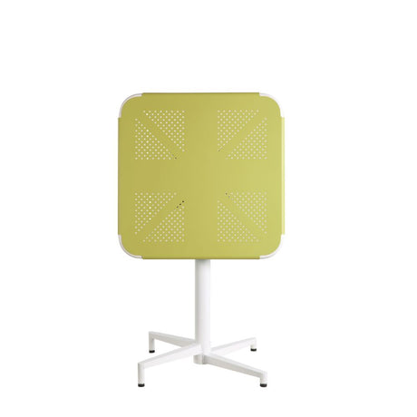 Acme - Olson Folding Table 72090 Yellow & White Finish