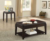 End Table - Baylor Square End Table Walnut