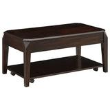 Baylor Lift Top Coffee Table with Hidden Storage Walnut | Coaster - 721048 - Home Elegance USA - 1