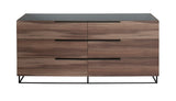 Matteo - Modern Italian Walnut Dresser - View Image 1