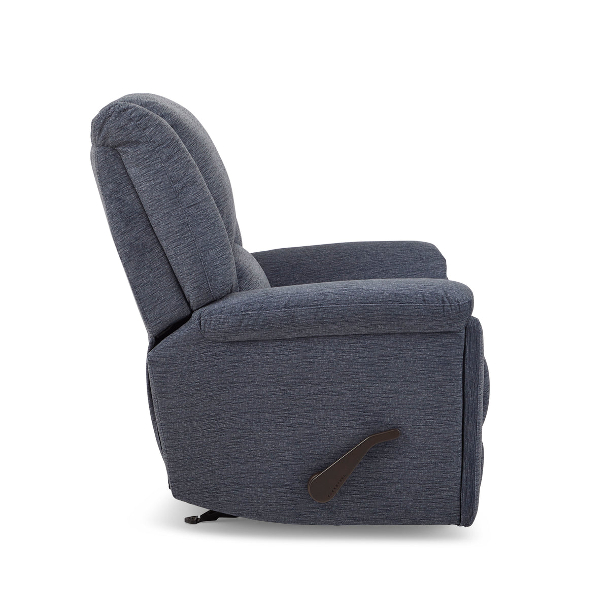 Plush Transitional Fabric Gliding Recliner | Flexsteel