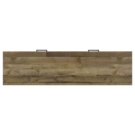 Ruston 59" 2 - drawer TV Console Weathered Pine - 721881 - image - 8