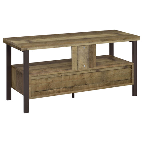 Ruston 48" 2 - drawer TV Console Weathered Pine - 721882 - image - 6