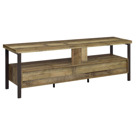 Ruston 71" 3 - drawer TV Console Weathered Pine - 721891 - image - 5