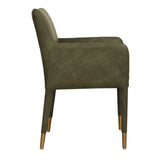 Conifer Pine Dining Armchair - Dark Green by Uttermost - View 5