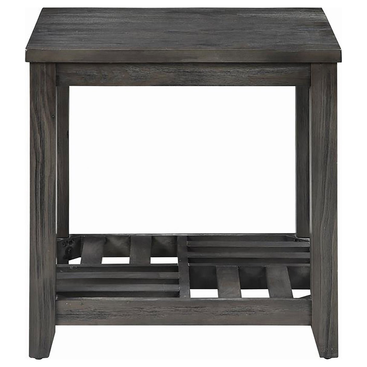 End Table - Cliffview 1-shelf Rectangular End Table Grey