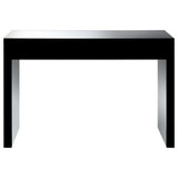 Sofa Table - Gillian Rectangular Sofa Table Silver and Clear Mirror