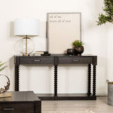 Sofa Table - Meredith 2-drawer Sofa Table Coffee Bean