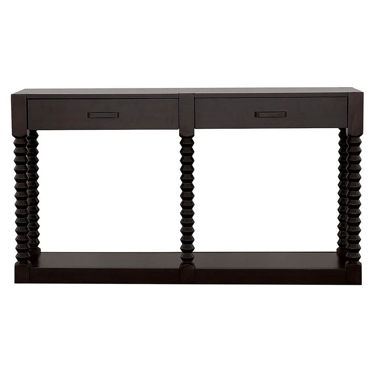 Sofa Table - Meredith 2-drawer Sofa Table Coffee Bean