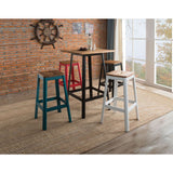 Acme - Jacotte Bar Table 72330 Natural & Black Finish