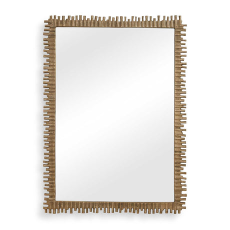 Soto Mirror Antique Brass - Gold by Uttermost - View 1