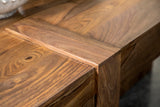 Coffee Table - Samira Wooden Square Coffee Table Natural Sheesham