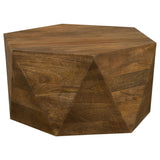 Coffee Table - Zalika Hexagonal Coffee Table Natural