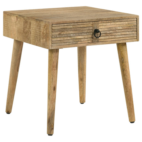 End Table - Zabel Square 1-drawer End Table Natural