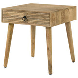End Table - Zabel Square 1-drawer End Table Natural