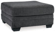 Ashley Slate Tracling Oversized Accent Ottoman - Chenille | Home Elegance USA