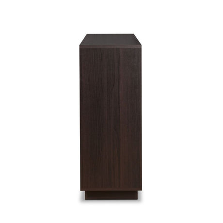 Acme - Hazen Wine Cabinet 72605 Espresso Finish