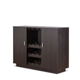 Acme - Hazen Wine Cabinet 72615 Espresso Finish