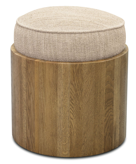 Berkley Storage Footstool - Beige by Hooker Furniture - View 1