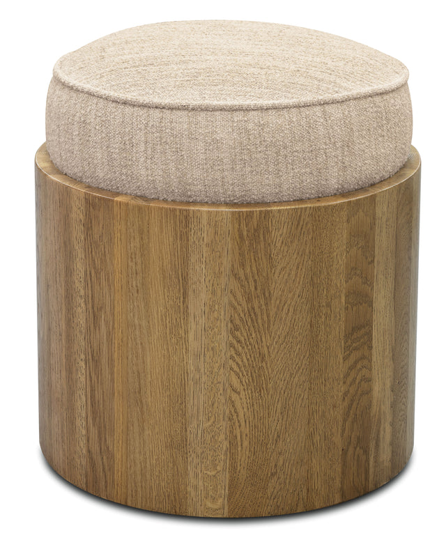 Berkley Storage Footstool - Beige by Hooker Furniture - View 1