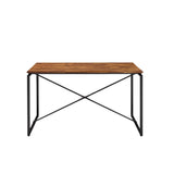 Acme - Jurgen Dining Table 72910 Oak & Black Finish