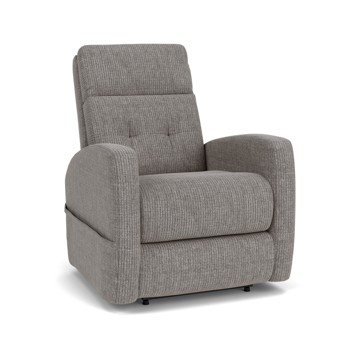Charlotte Transitional Fabric Power Recliner With Power Headrest & Lumbar | Flexsteel
