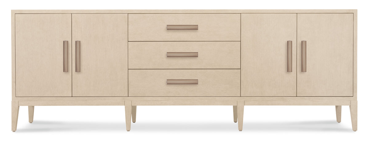 Westwood Credenza Polished Limestone - Beige by Hooker Furniture - View 5