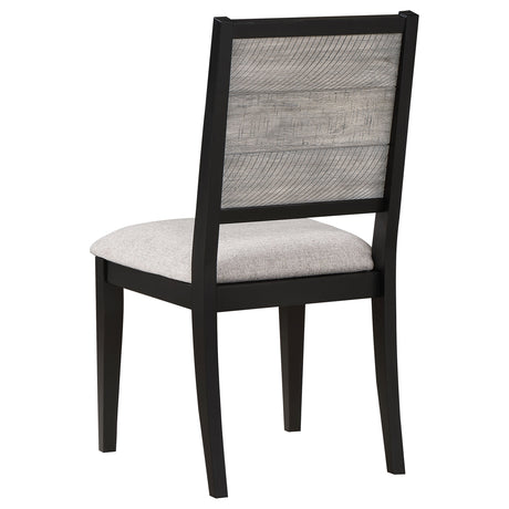 Centera Grey and Black 5-piece Dining Table Set - sold by Home Elegance USA