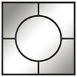 Spurgeon Square Window Mirror - Black by Uttermost - View 1