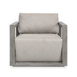 Remsen Outdoor Lounge Chair - Gray by Uttermost - View 1