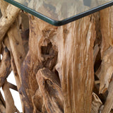 Teak Wood Console - Light Brown by Uttermost - View 7