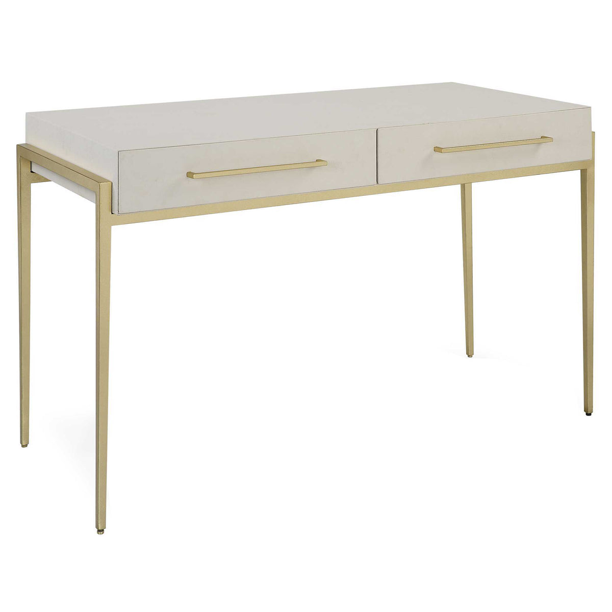 Jewel Modern White Desk by Uttermost - View 4
