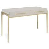 Jewel Modern White Desk by Uttermost - View 4