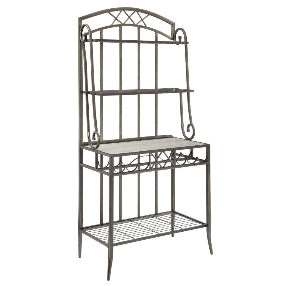 Aldric Bakers Rack 73003 Antique Finish | Acme - 73003 - Home Elegance USA - 3